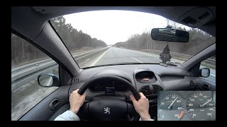 Peugeot 206 1999 | POV Test Drive 75 HP