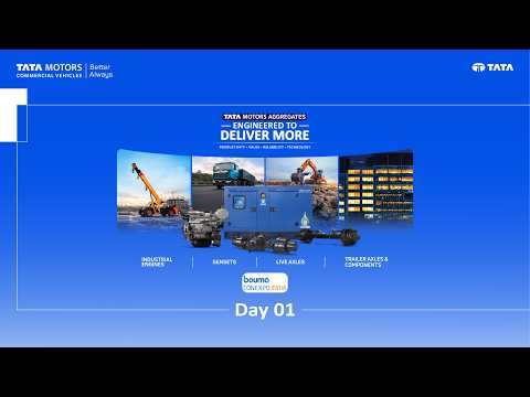 Day 01 Highlights from Tata Motors Aggregates at bauma2026