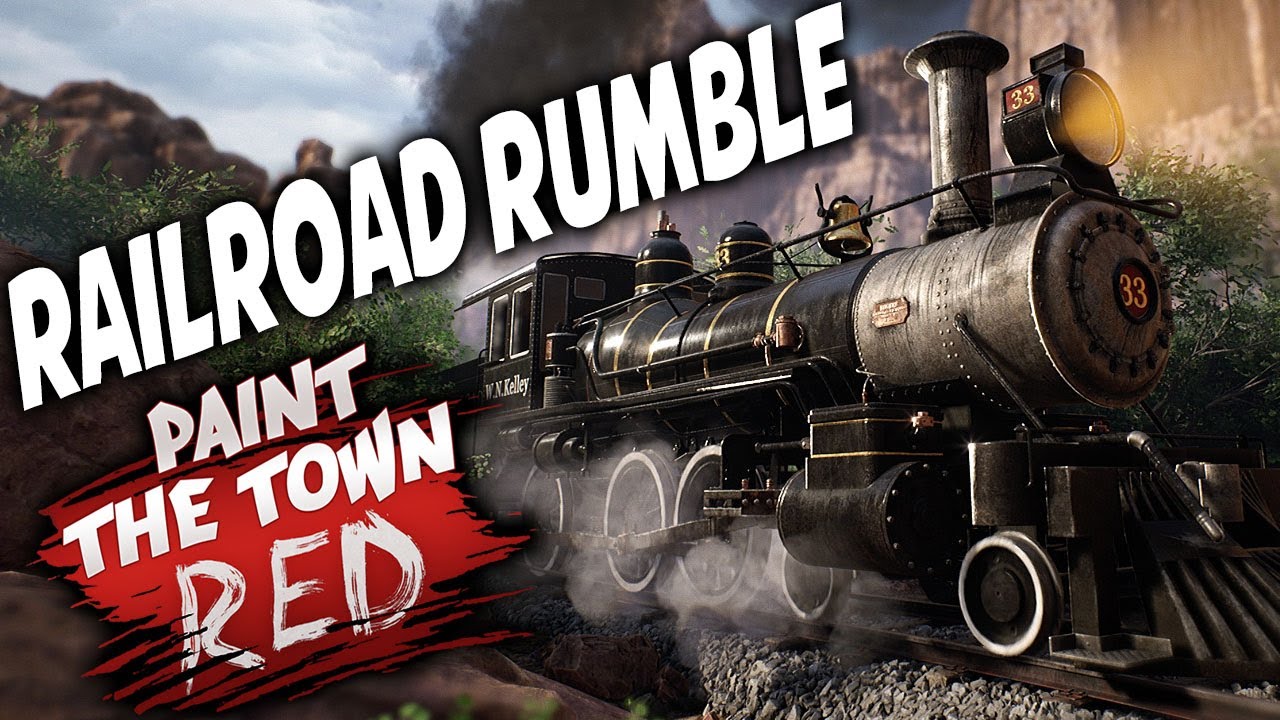 Wild West Fist Fight: Railroad Rumble (Pain the Town Red) - YouTube