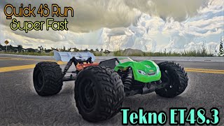 Tekno ET48 3 Quick Run On 4S This Thing Is Super Fast