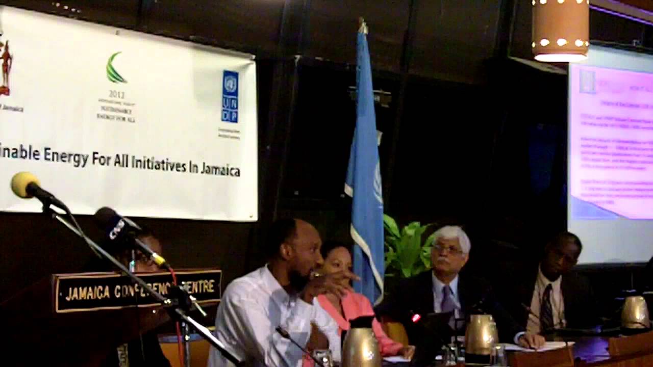 SE4All Launch in Jamaica: Dr. Al Binger presentation part 1 - YouTube