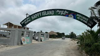 Happy Island Secret Beach, Ambergris Caye Belize