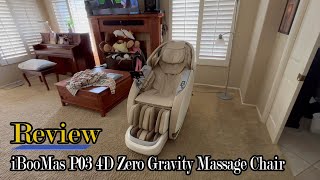 Iboomas P03 4D Zero Gravity Massage Chair Review - Great Quality Massage Chair