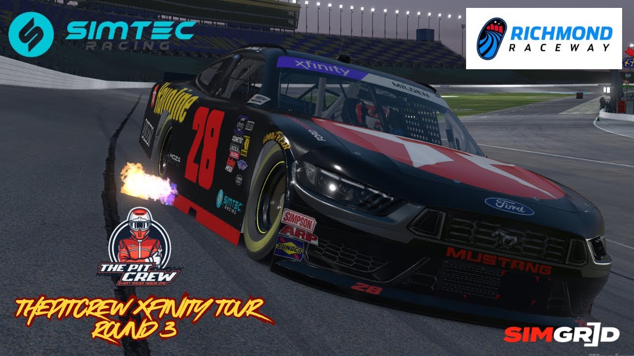 IRACING  THEPITCREW XFINITY LEAGUE - ROUND 3 - RICHMOND RACEWAY