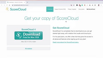 Installation and login - ScoreCloud Studio Tutorial