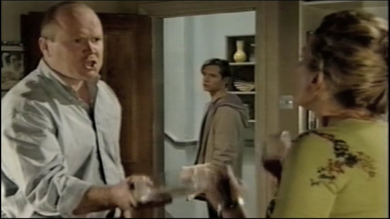 EastEnders - Phil Mitchell Rages At Lisa Fowler (19th December 2000)