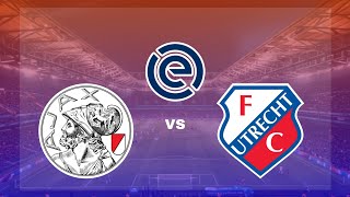Ajax vs Utrecht ⚽️ en vivo 🔴 Eredivisie - Partido Simulación