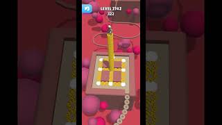 Gameplay top mobile games Relaxing n satisfying game iOS/ANDROID Stacky Dash  #shorts Level 2742