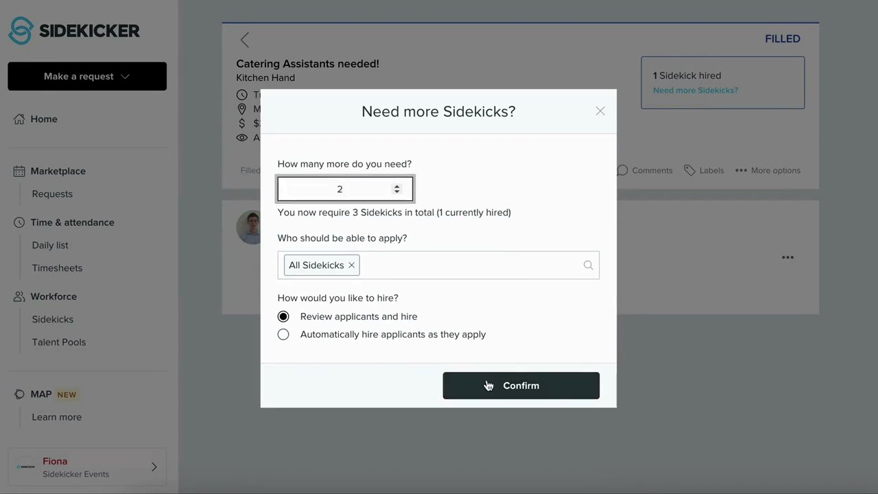 How to edit or cancel a request