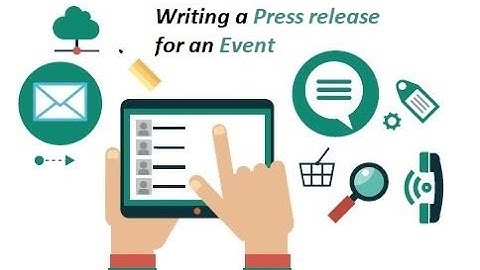 How to write a Press Release for an Event