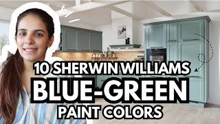 10 BEST Sherwin Williams Blue Green Colors