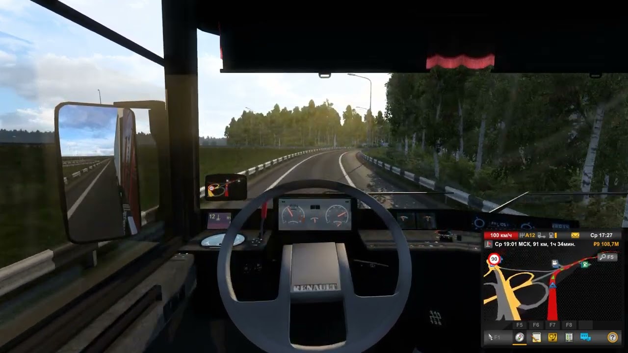 Renault AE Magnum версия 11.10.22 для Euro Truck Simulator 2 (v1.45.x, 1.46.x)