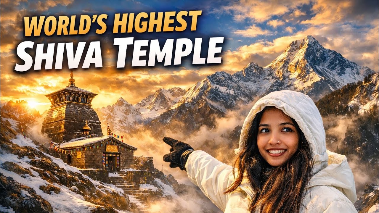 I visited world's highest SHIVA TEMPLE 🙏🏻❤️& This Happened 😱