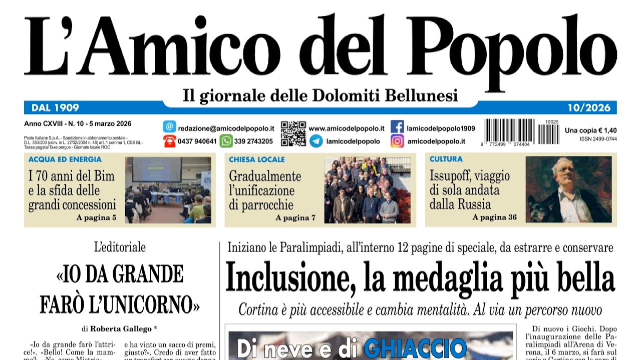 Le notizie de L'Amico del Popolo