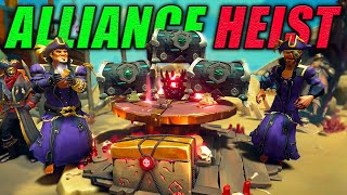 We Stole LOOT STACKS From PAY-TO-WIN Alliance Servers! (Sea Of Thieves)
