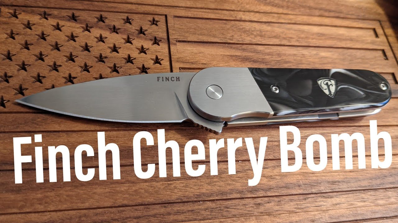 Finch Knife Co. Cherry Bomb with Smoke Resin: Review