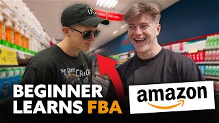 Beginner Learns Amazon FBA Arbitrage From Professional *STEP BY STEP*