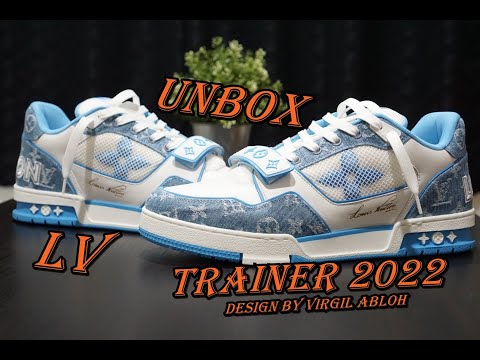 Unbox LV TRAINER BLUE