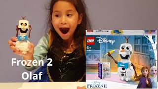 NEW DISNEY FROZEN 2 TOYS - LEGO OLAF Playset Review