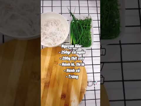 Video Chả cá ngần (cá mờm sữa/cá thuỷ tinh) thơm ngon #short... - youtube