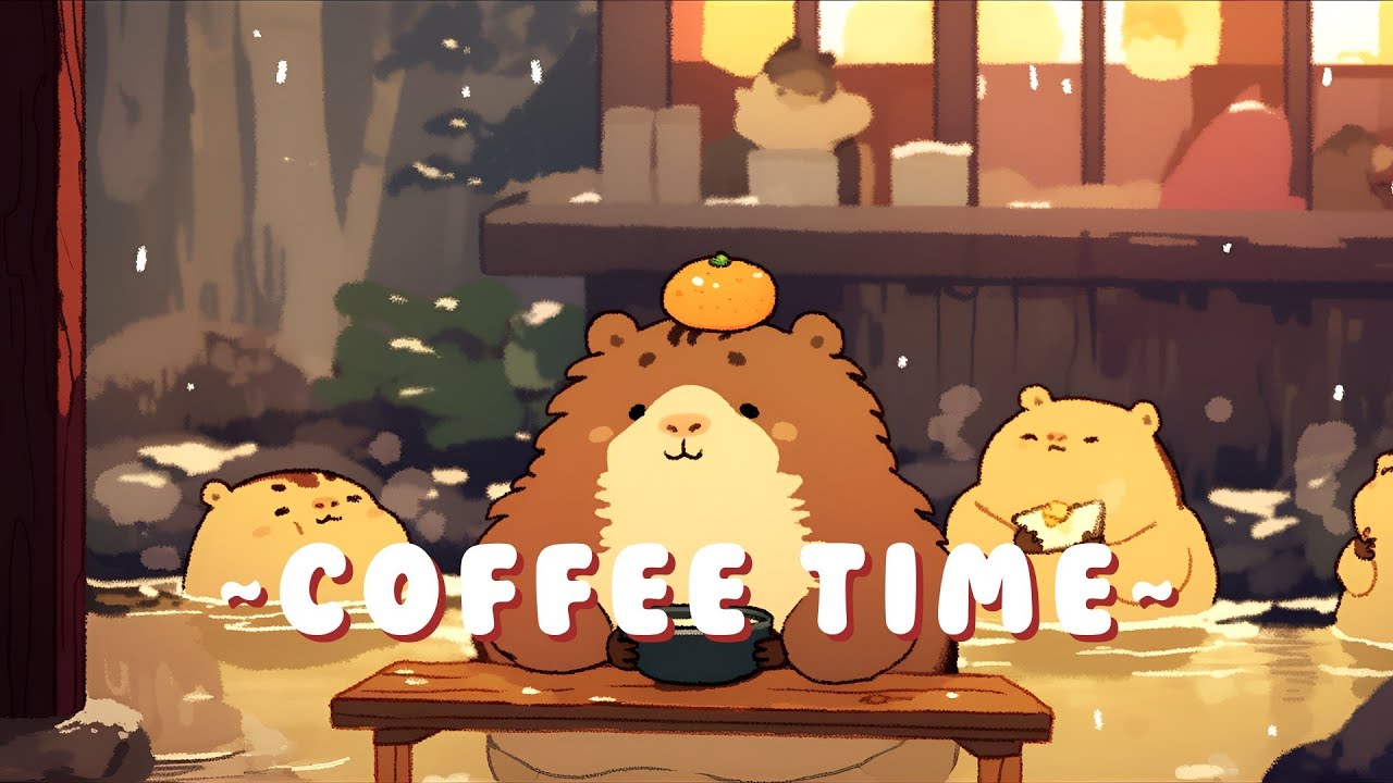 [Long Session] Capybara Lofi Radio | Ambient Study Beats Mix 🌸 ☕