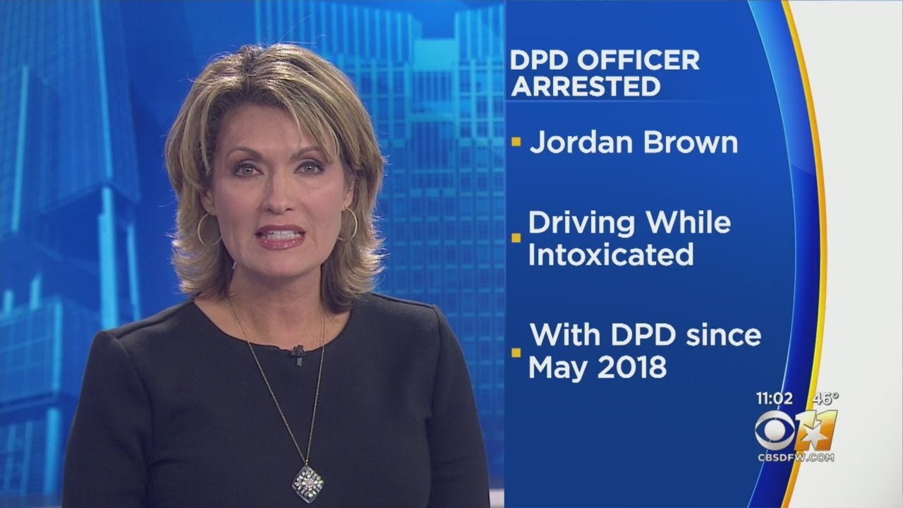Dallas Police Officer Arrested & Charged With DWI - YouTube