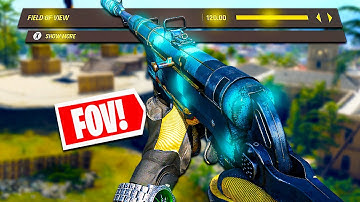 is there a FOV SLIDER in console warzone!?🤔