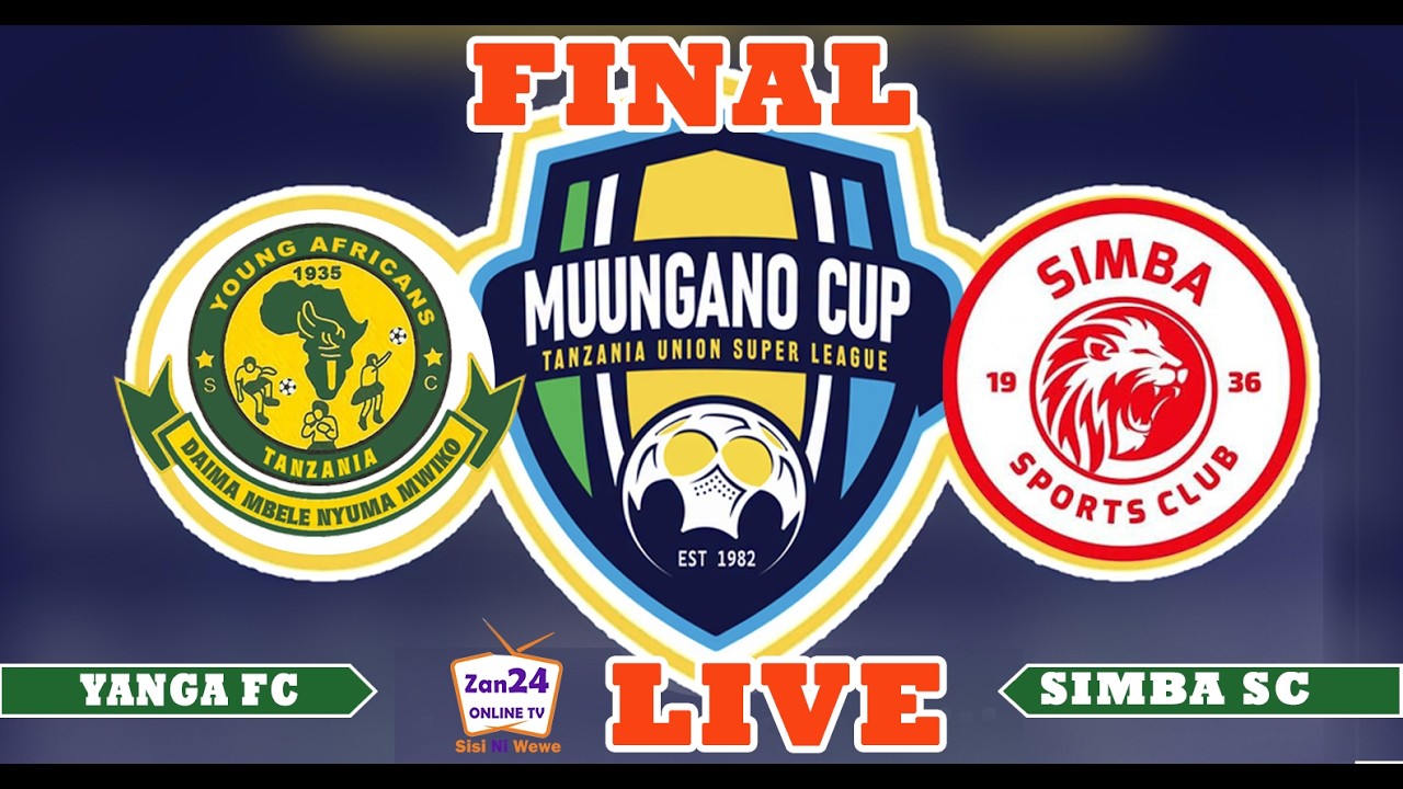 LIVE: YANGA FC ( 0 ) VS SIMBA SC ( 0 ). DABI YA KARIAKOO NDANI YA ...