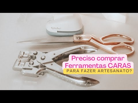 Preciso comprar ferramentas CARAS para fazer Artesanato? #artesãresponde
