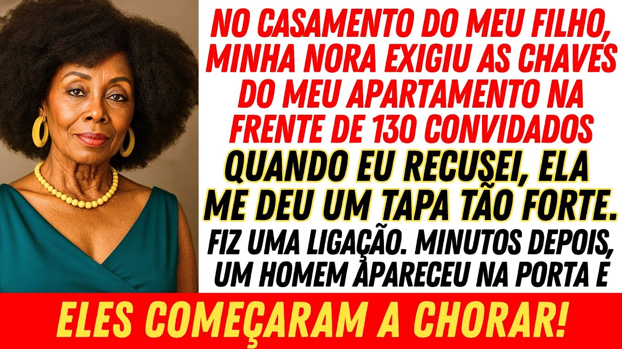 Minha nora me deu um tapa e exigiu as chaves da minha casa... mas não esperava minha reação!