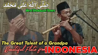 Mbah Yadek Bamboo Flute| Sholawat Tone Opening the Door of Fortune - Sholawat Jibril Flute Cover