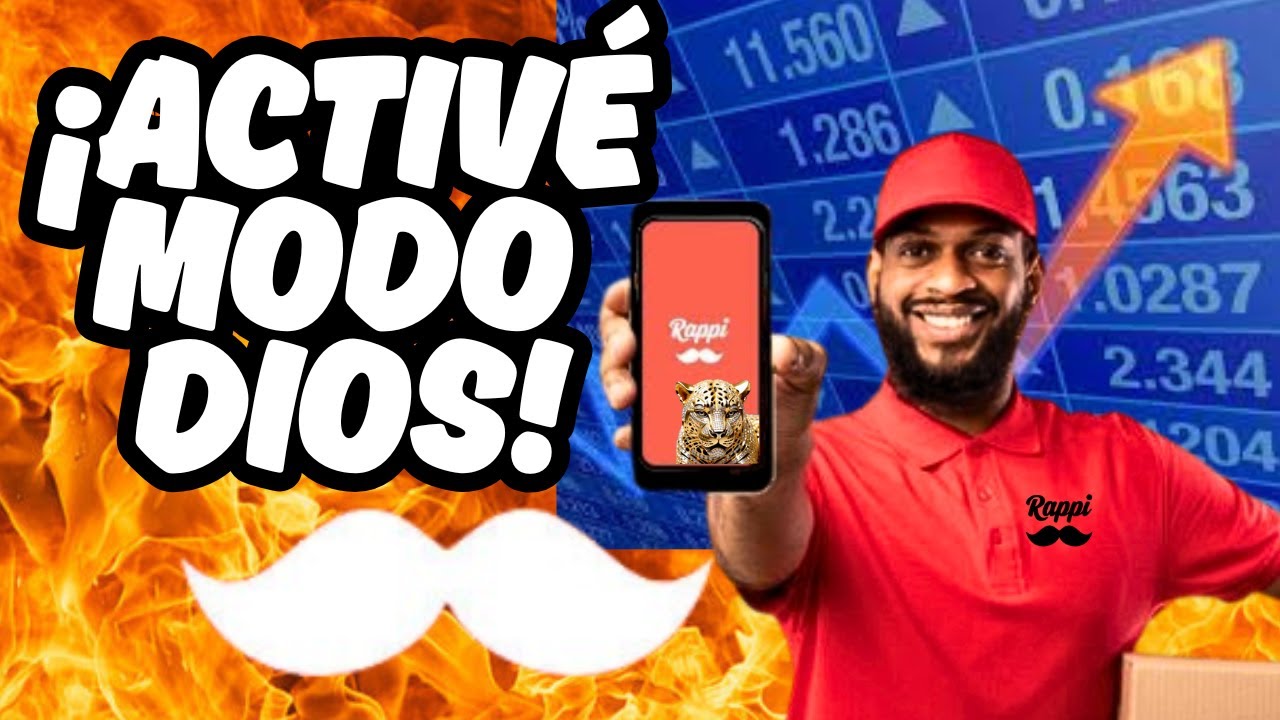 Modo Dios en Rappi : Mi Estrategia Secreta para Ganar Más Dinero 🚀 (Truco Real 2025)