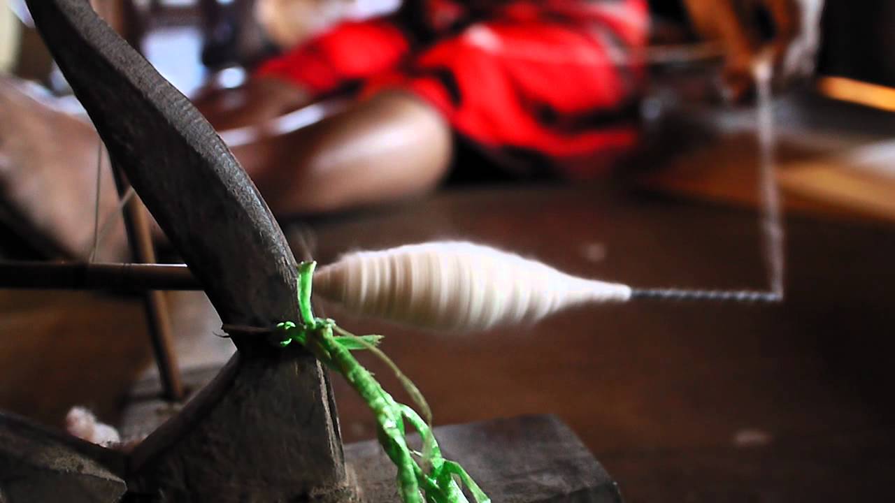 Spin cotton thread YouTube