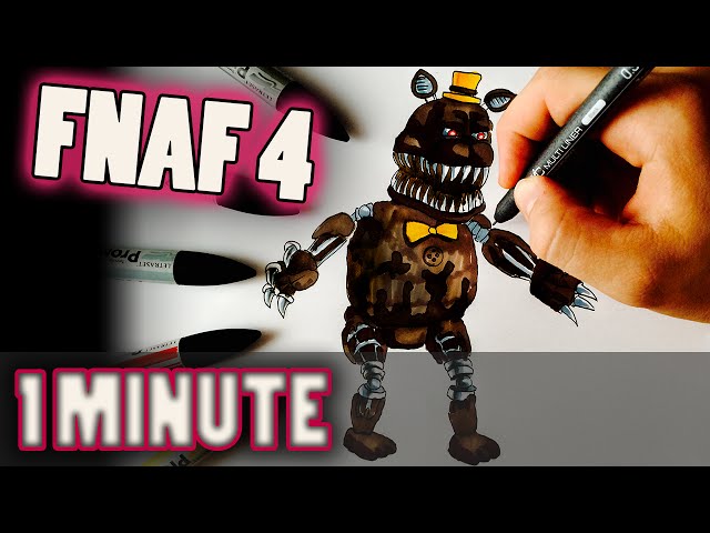 Nightmare (fnaf 4) - Drawception
