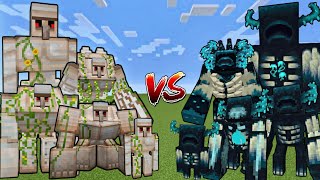 IRON GOLEM vs WARDEN AT EVERY AGE | Minecraft Mobs Fight #minecraft
