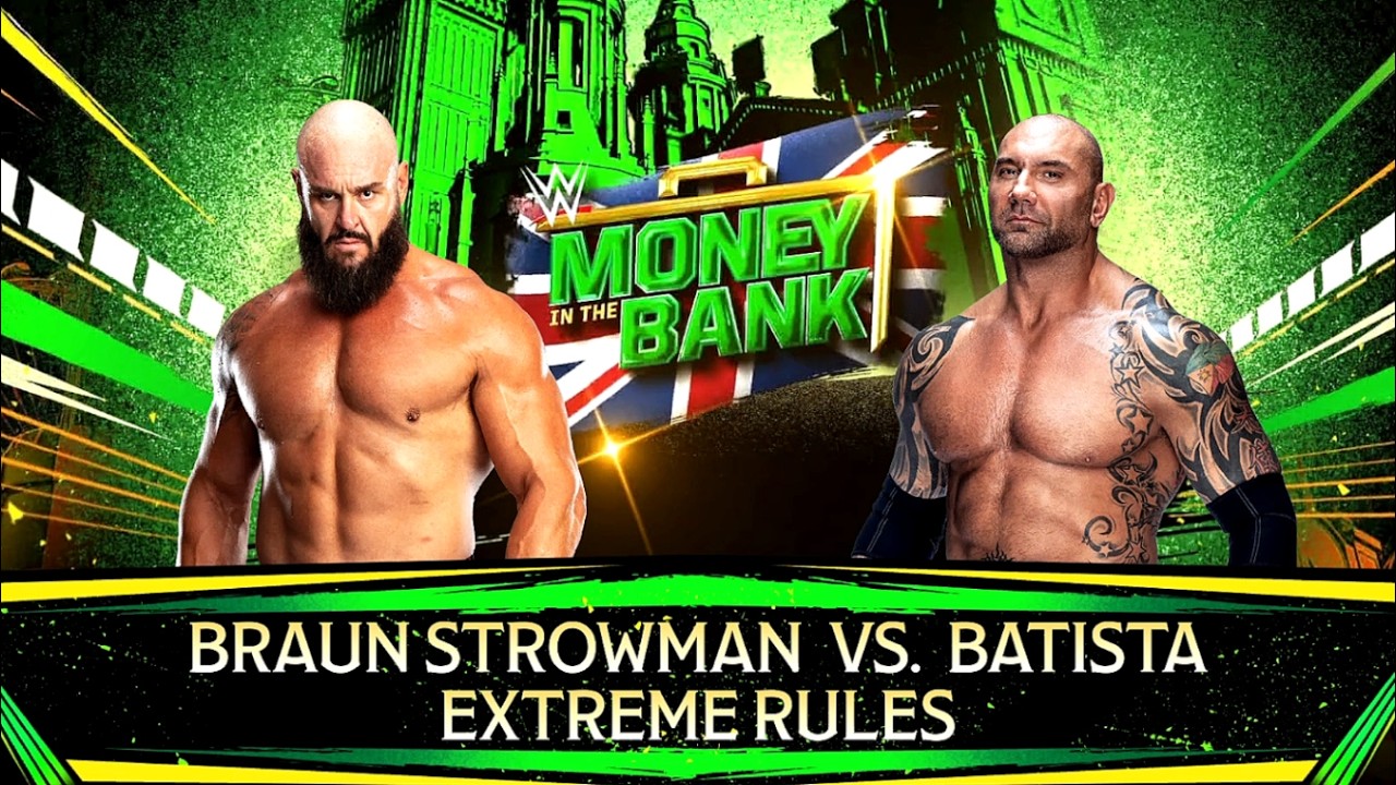 Braun Strowman vs Batista – Extreme Rules Match | WWE 2K26 Live