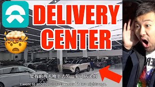 NIO STOCK NEWS⭐️ Manager Shows Jam PACKED Delivery Center ✅