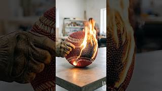 Watch This Baseball EXPLODE in Flames! #shortsviral #matchstick #satisfying #viral #usashorts