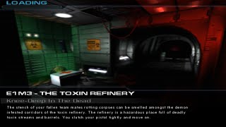 Classic Doom 3 - E1M3: The Toxin Refinery (100%)