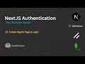 Create SignIn Page & Logic | The Ultimate NextJS Authentication Guide #15