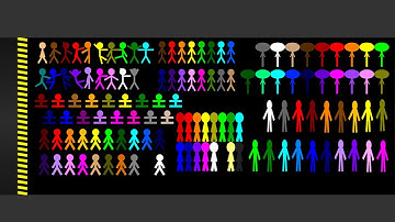 Shutter Crush RTTB (Algicosathlon) Survival Race in Algodoo