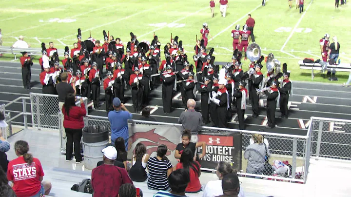 Red Wolf Regiment WGHS vs. Catalina Foothills 2014 Pregame - Fight Song
