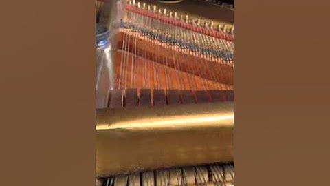 Hearing beats on a piano for tuning