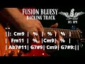 Backing Track Fusion Bluesy in Cm