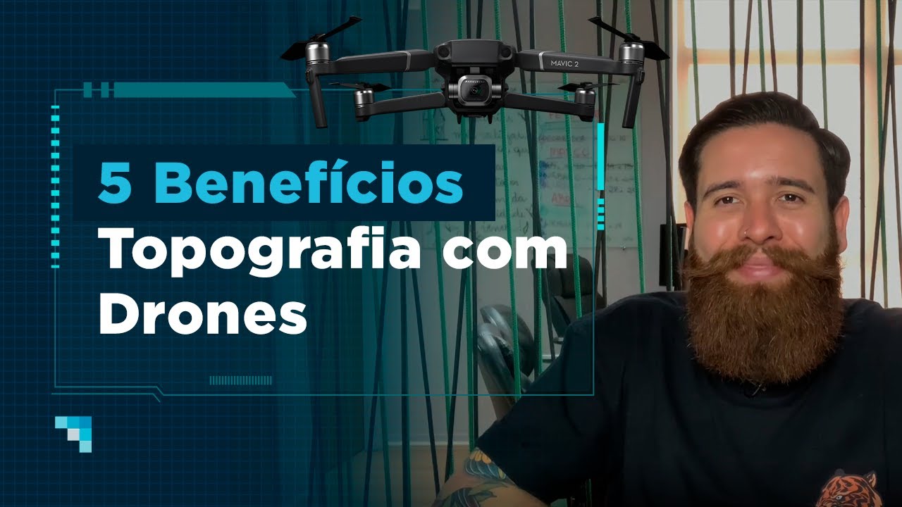 Drone Minuto: 5 benefícios da Topografia com Drones - YouTube