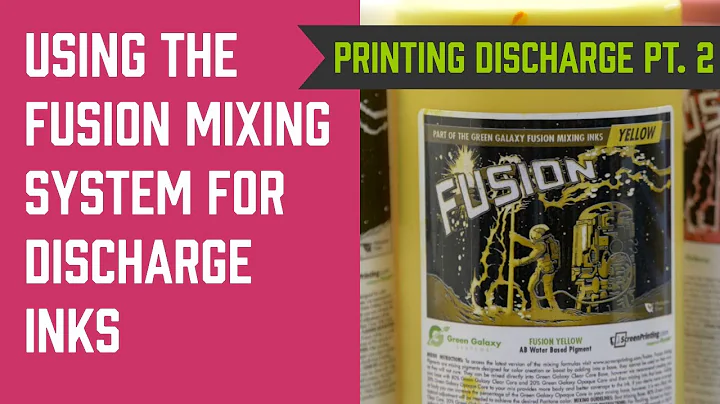 Mixing Custom Pantone Colors With the Fusion Mixing System for a 3 Color Design