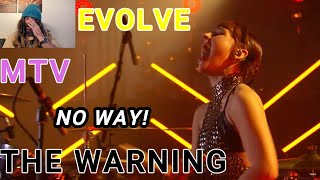 First time reaction THE WARNING Evolve MTV 23