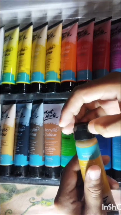 Mont Marte - Acrylic Paint set 36pc. (Unboxing and Review)🎨🖌 