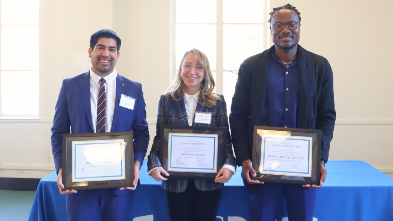 UC Davis Library Graduate Student Prize Ceremony 2024