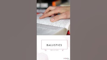 Terminology of the day - Ballistics  #shortsvideo